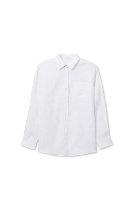  퍼펙트 화이트 티 자켓 로렐라이 린넨 셔츠 - PERFECT WHITE TEE