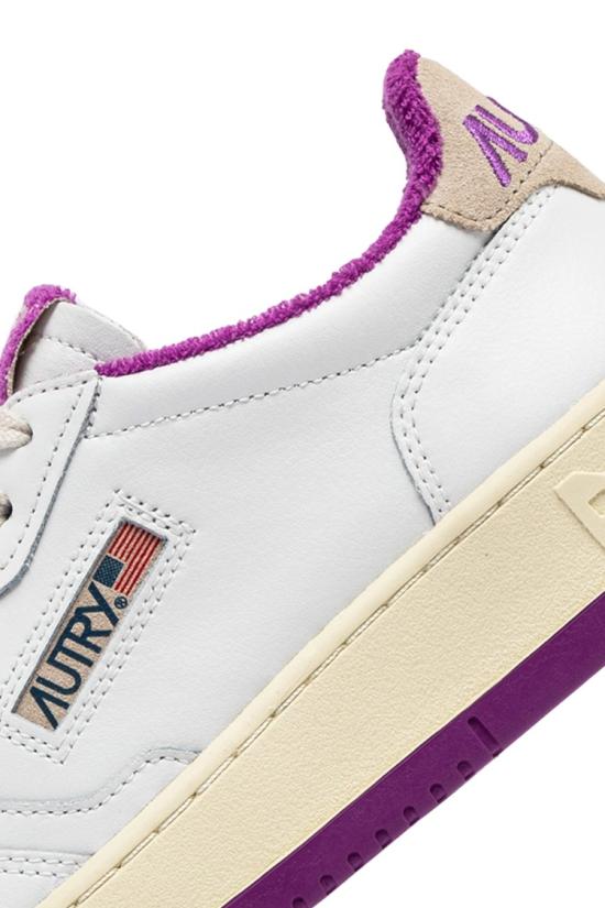 25SS 오트리 메달리스트 로우 레더 스니커즈 AULW VS04WHT HYVL White - AUTRY