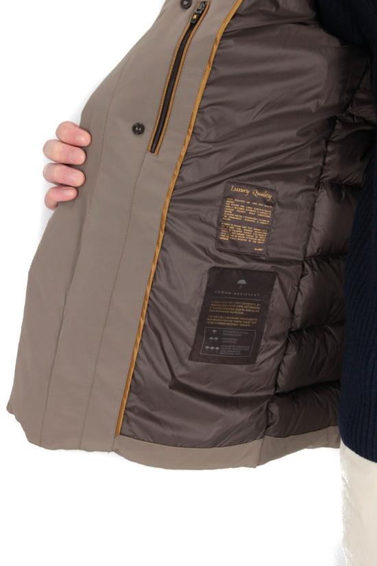  무레르 플로리오 KN 더블 브레스티드 다운 자켓 FLORIO KN2NUT Grey - MOORER