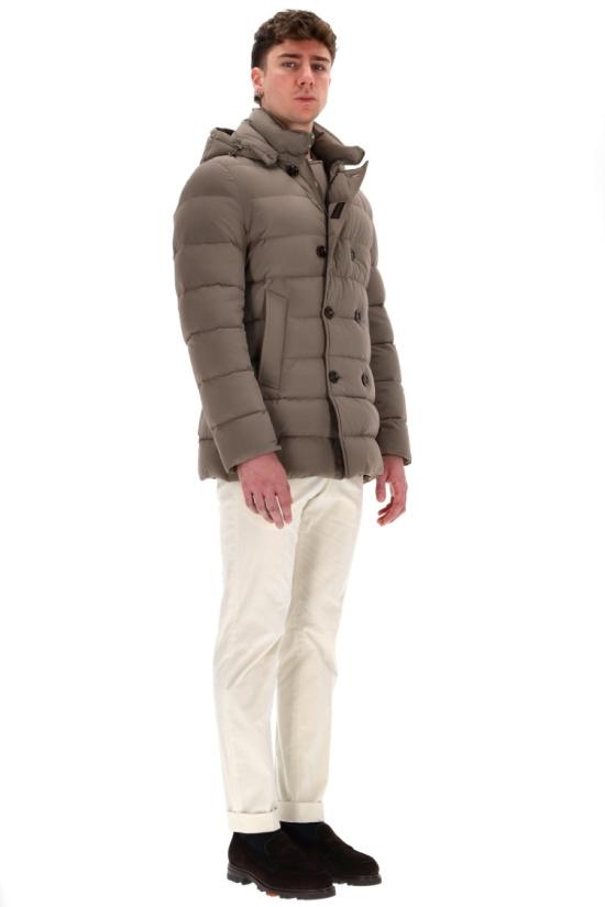  무레르 플로리오 KN 더블 브레스티드 다운 자켓 FLORIO KN2NUT Grey - MOORER