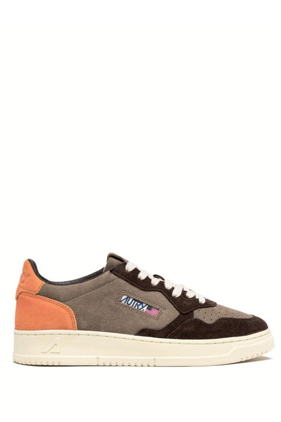 25FW 오트리 메달리스트 로우 스니커즈 AULM TS21MOKA FANTA White