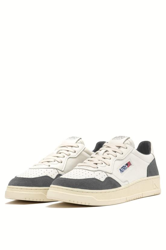 25FW 오트리 메달리스트 로우 스니커즈 AULM GS45WHT MOREL Neutrals - AUTRY