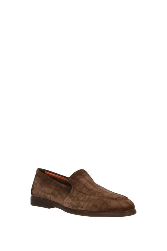 25SS 산토니 로퍼 MGAR18829TGRSEAOM21 Black - SANTONI