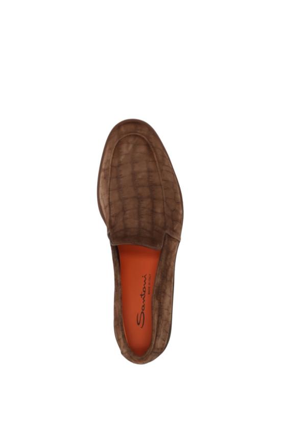 25SS 산토니 로퍼 MGAR18829TGRSEAOM21 Black - SANTONI