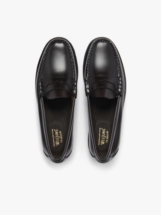 25FW 지에이치 바스앤코 위준 II 라손 페니 로퍼 슬립온 페니 로퍼 BA11010H 30CH Black - G.H. BASS & CO.