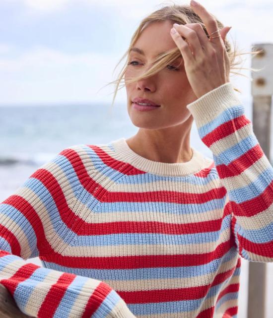  Stitches + Stripes 스웨터 스티치스 + 스트라이프 알렉사 풀오버  네그로니 콤보 - OTHER BRANDS