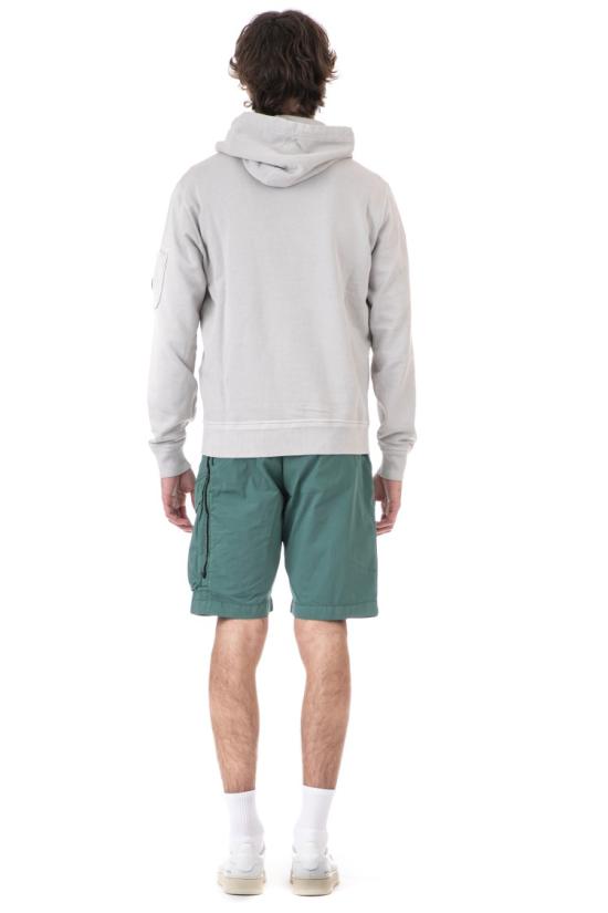  씨피 컴퍼니 후드 티셔츠 CMSS137A 005398R936 White - C.P. COMPANY