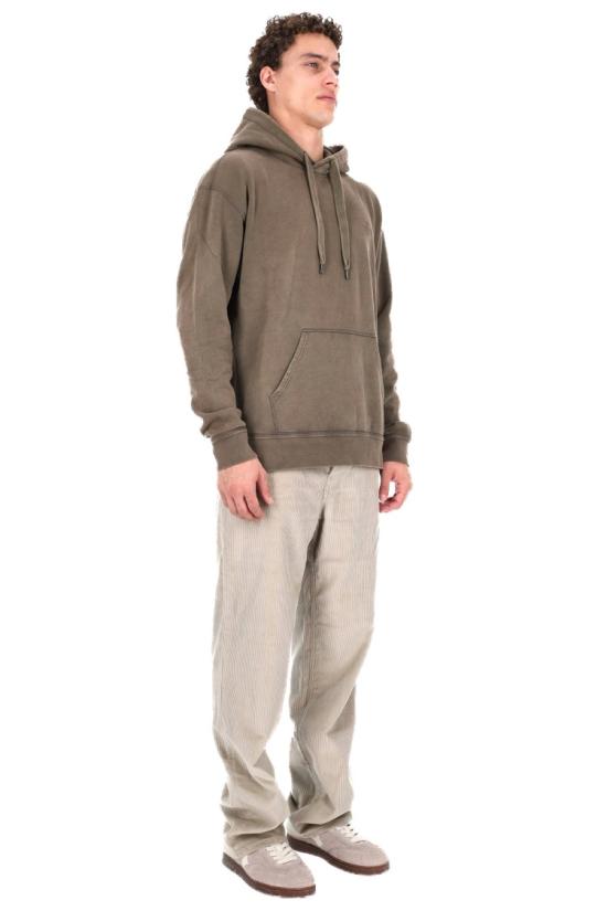 25FW 이자벨마랑 매트 후드 티셔츠 SW0050HA C3M02H50DZ Brown - ISABEL MARANT