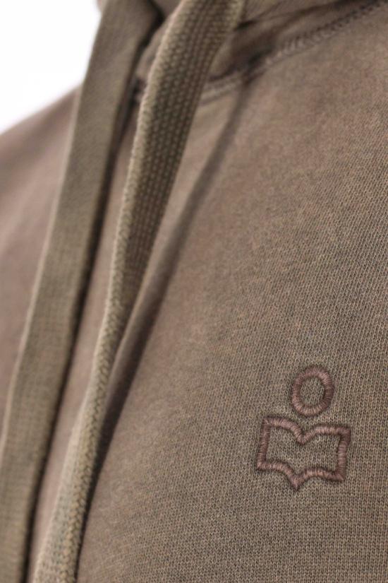 25FW 이자벨마랑 매트 후드 티셔츠 SW0050HA C3M02H50DZ Brown - ISABEL MARANT