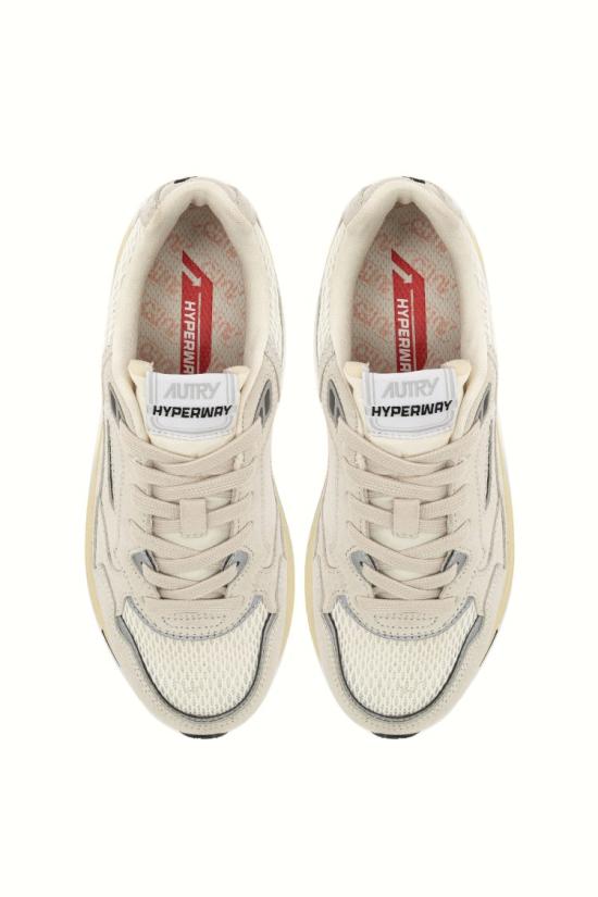 25FW 오트리 HYPERWAY 하이퍼웨이 스니커즈 HYLW UM10WHT SILV Neutrals - AUTRY