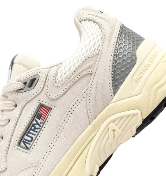 25FW 오트리 HYPERWAY 하이퍼웨이 스니커즈 HYLW UM10WHT SILV Neutrals - AUTRY