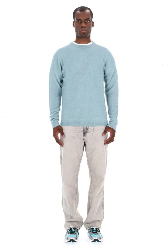 25FW 로베르토 콜리나 니트웨어 3M32001 2M3288 Blue - ROBERTO COLLINA