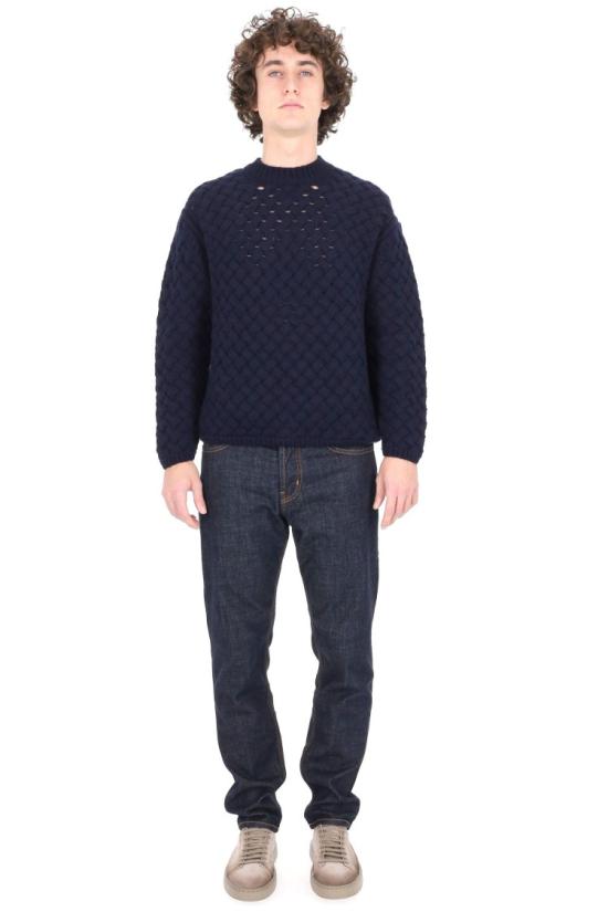 25FW 씨피 컴퍼니 니트웨어 19CMKN288A 110149A888 Black - C.P. COMPANY