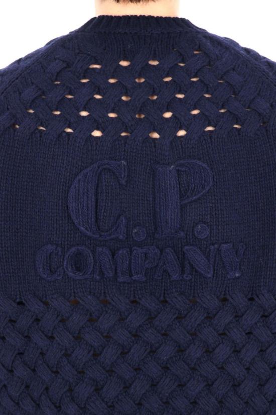 25FW 씨피 컴퍼니 니트웨어 19CMKN288A 110149A888 Black - C.P. COMPANY