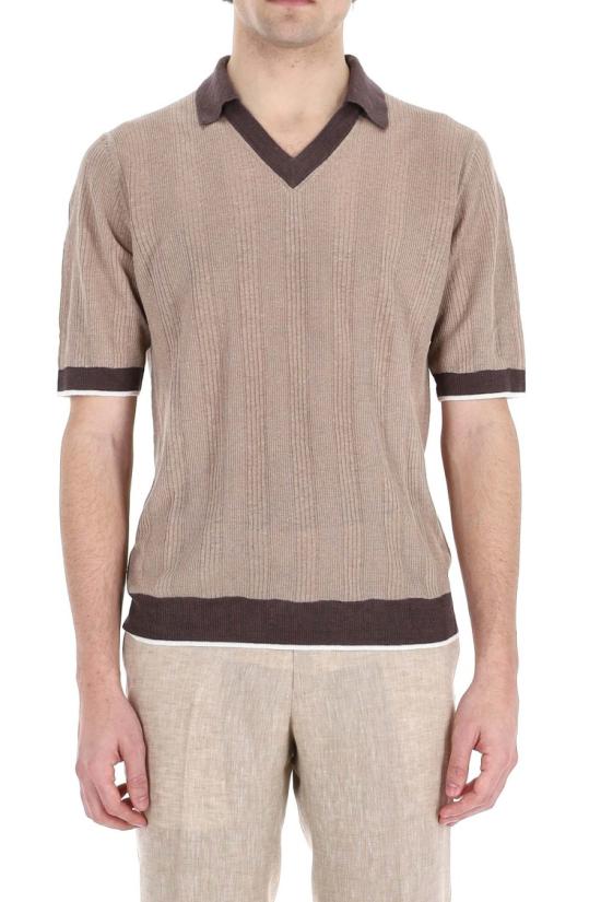 25SS 발렌타인 폴로 티셔츠 B2H032 14L1394017 Pink