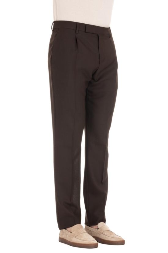  라르디니 스트레이트 팬츠 EQMALI EQSK62408450 Black - LARDINI