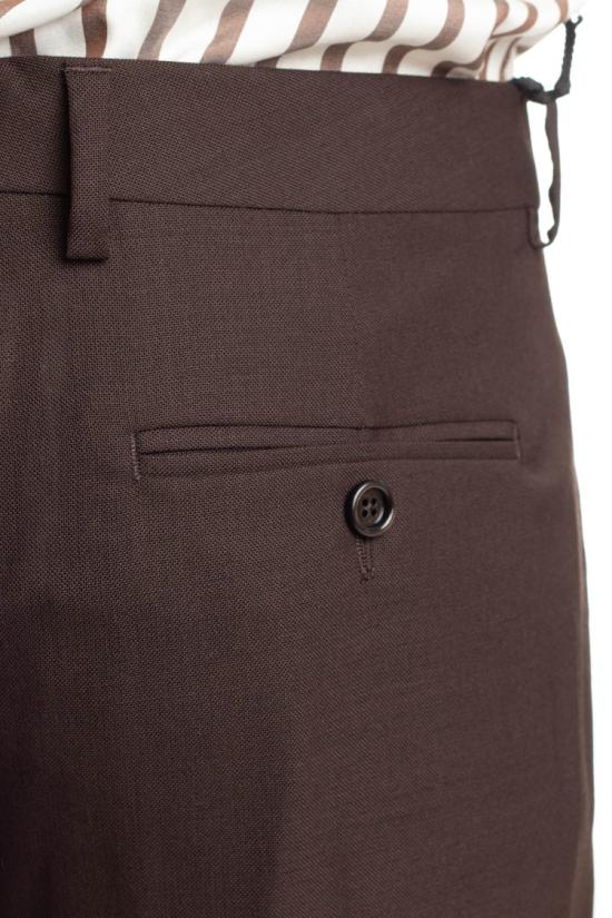  라르디니 스트레이트 팬츠 EQMALI EQSK62408450 Black - LARDINI