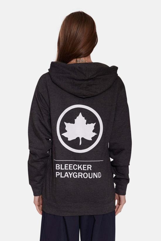  블루&크림 후드 티셔츠 BNCMFW23 43 GRAY - BLUE&CREAM