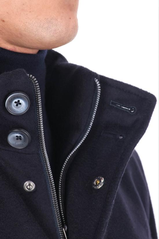 25FW 에르노 울 캐시미어 & 에코에이지 필드 자켓 FI000128U 333189200 Black - HERNO
