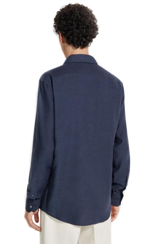 25FW 에르메네질도제냐 셔츠 E8X44A6 SRF5190 Grey - ERMENEGILDO ZEGNA