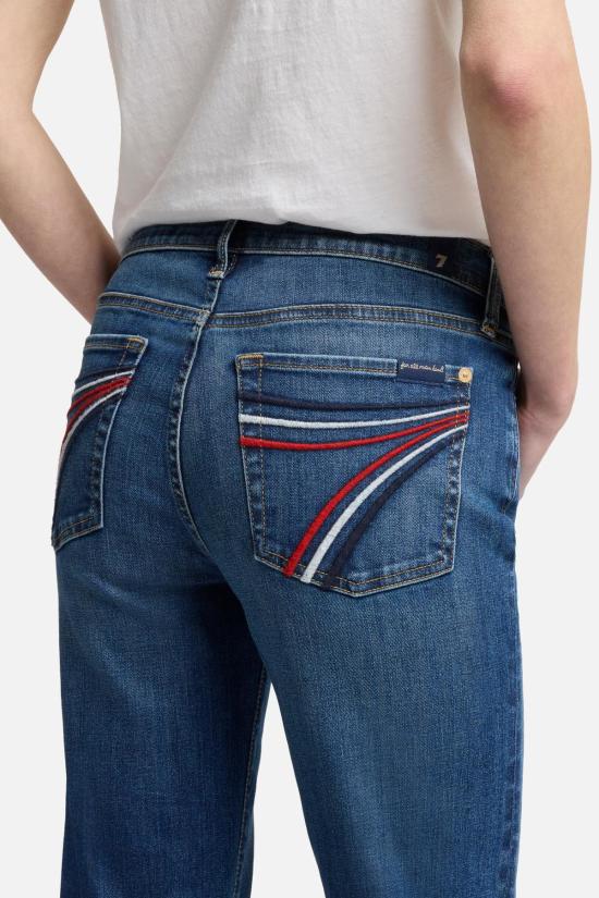  세븐포올맨카인드 데님 팬츠 7 For All Mankind Dojo Tailorless Pants Royalty - 7 FOR ALL MANKIND