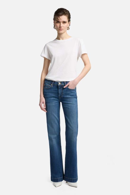 세븐포올맨카인드 데님 팬츠 7 For All Mankind Dojo Tailorless Pants Royalty - 7 FOR ALL MANKIND