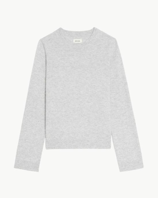  자딕앤볼테르 스웨터 Zadig & Voltaire Cara  라이트 그레이