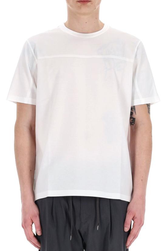 25SS 에르노 반팔 티셔츠 JG000237U1000 White - HERNO