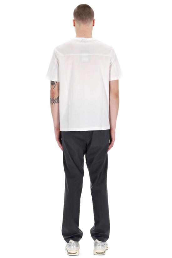 25SS 에르노 반팔 티셔츠 JG000237U1000 White - HERNO