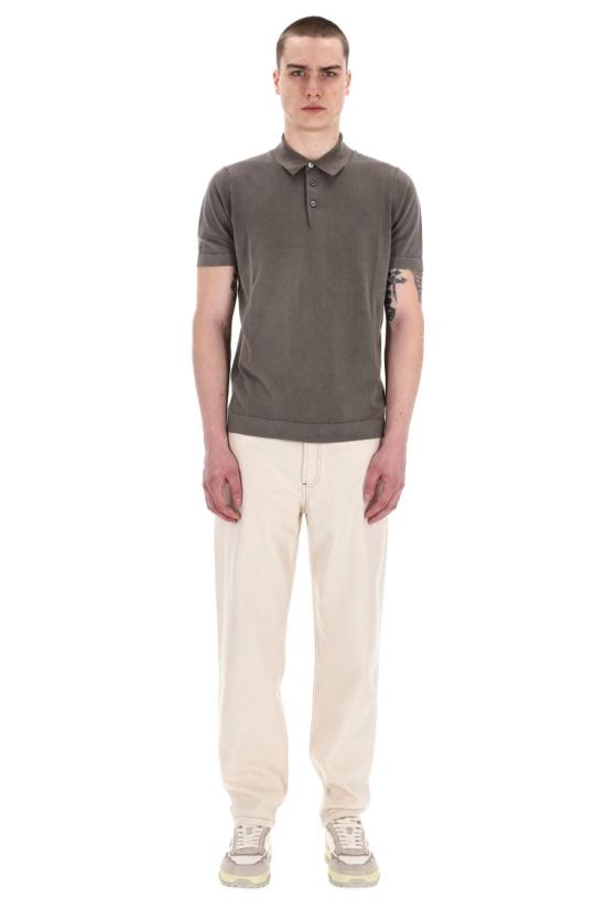 25SS 드루모어 폴로 티셔츠 D0GF202N 3575 Grey