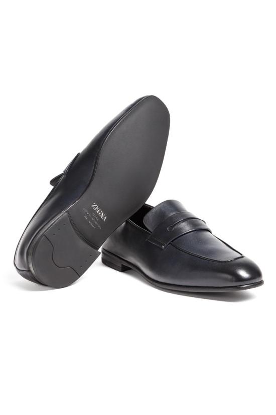  에르메네질도제냐 로퍼 LHAFR A4001ZABS Grey