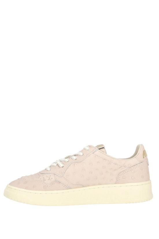 25FW 오트리 메달리스트 로우 레더 스니커즈 AULW OT02WOODASH Neutrals - AUTRY