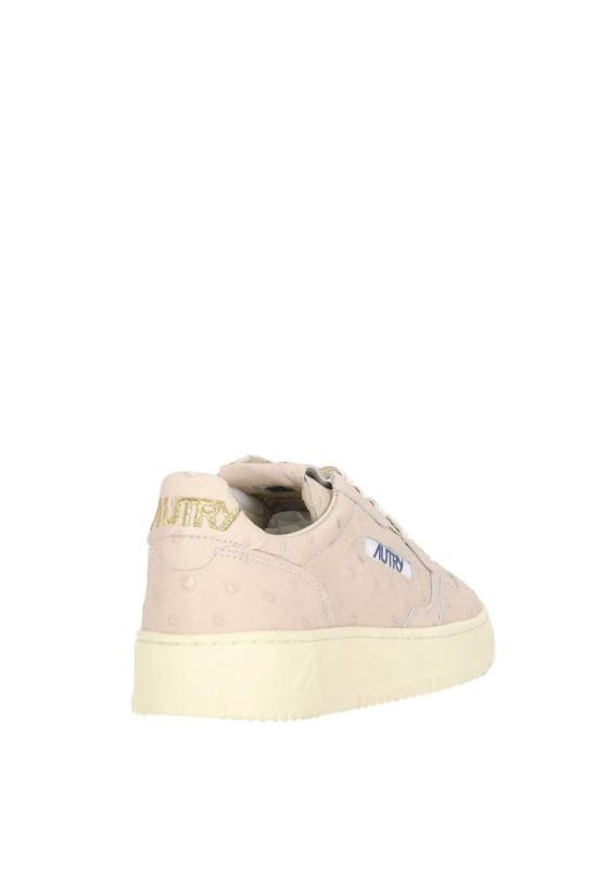 25FW 오트리 메달리스트 로우 레더 스니커즈 AULW OT02WOODASH Neutrals - AUTRY