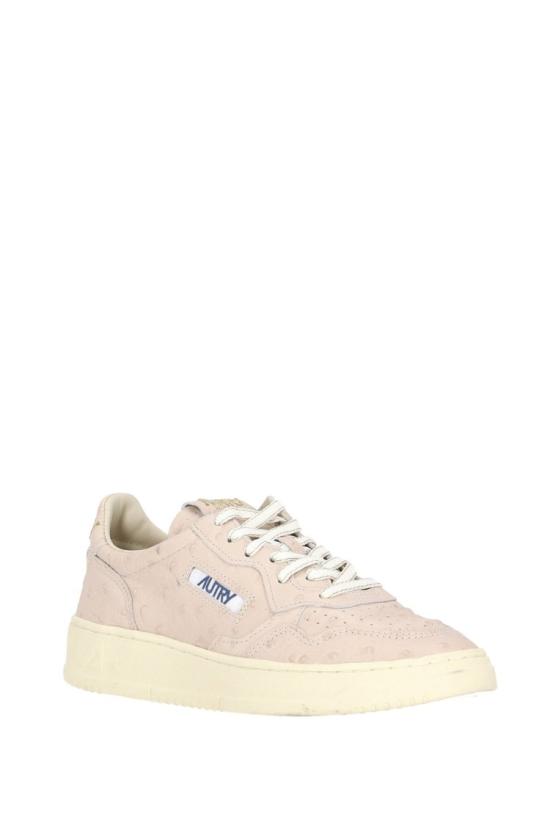 25FW 오트리 메달리스트 로우 레더 스니커즈 AULW OT02WOODASH Neutrals - AUTRY
