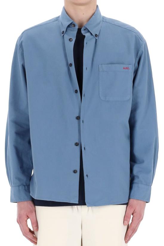 25SS 아페쎄 셔츠 COHAH H12599IAC Blue - A.P.C.