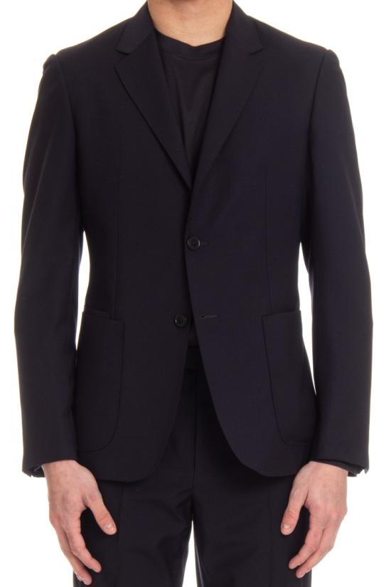  에르메네질도제냐 수트 722744A7 2XPYGX412 Black - ERMENEGILDO ZEGNA