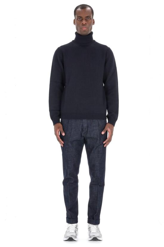 25FW 로베르토 콜리나 니트웨어 3M02003 2M0210 Black - ROBERTO COLLINA