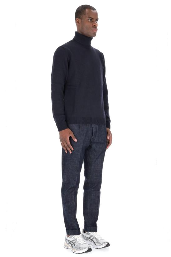 25FW 로베르토 콜리나 니트웨어 3M02003 2M0210 Black - ROBERTO COLLINA