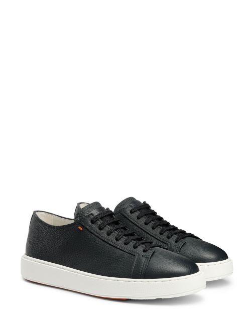 25FW 산토니 스니커즈 MBCD21430BARCMMDU55 White - SANTONI