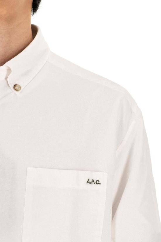 25FW 아페쎄 셔츠 COHAH H12599 2AAC White - A.P.C.