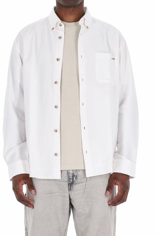 25FW 아페쎄 셔츠 COHAH H12599 2AAC White - A.P.C.
