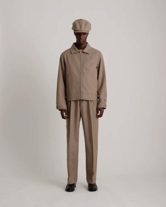  타이가 타카하시 자켓 TTSS26306 BROWN - TAIGA TAKAHASHI