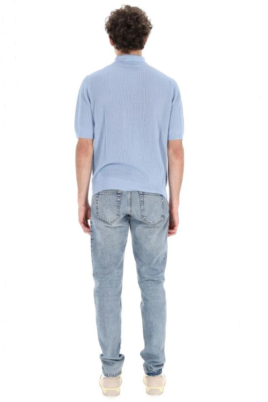 25SS 발렌타인 폴로 티셔츠 B2W176 12C91 213091 Blue - BALLANTYNE