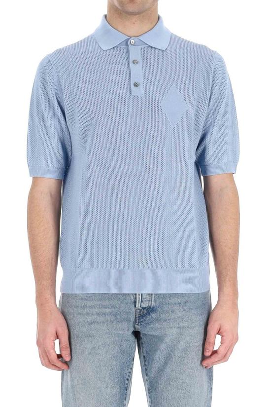 25SS 발렌타인 폴로 티셔츠 B2W176 12C91 213091 Blue