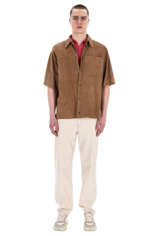  살바토레 산토로 무스탕 42547 UBEIGE Brown