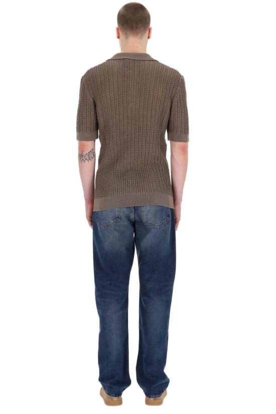 25SS 딸리아토레 폴로 티셔츠 ASCHER PWE25 02 2TAUPE Grey - TAGLIATORE