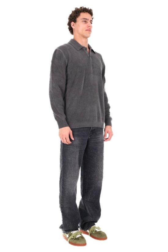 25FW 씨피 컴퍼니 폴로 티셔츠 MKN021A00 5558G 2978 Grey - C.P. COMPANY