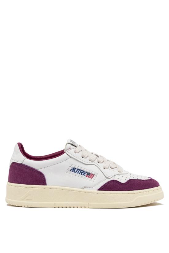 25SS 오트리 메달리스트 로우 레더 스니커즈 AULW GS39WHT SCRLT Neutrals