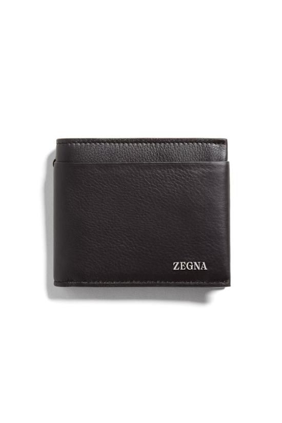 25FW 에르메네질도제냐 남성지갑 LHOTO E1940ZAMO Black