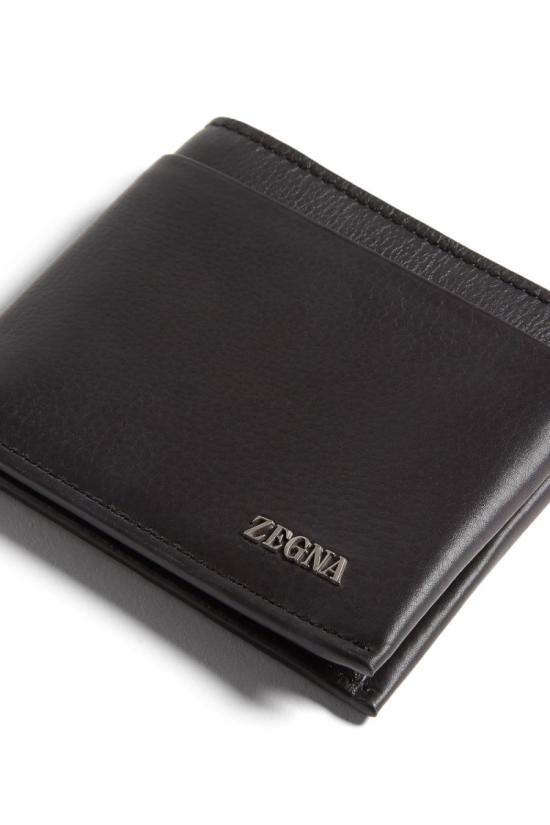 25FW 에르메네질도제냐 남성지갑 LHOTO E1940ZAMO Black - ERMENEGILDO ZEGNA
